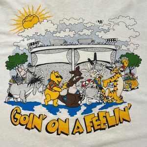 Grateful Dead 1993 Vintage Winnie The Pooh Tigger Single Stitch T Shirt XL RARE